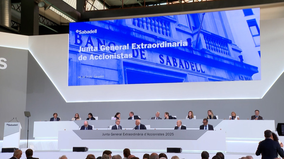 Junta de accionistas del Banco Sabadell