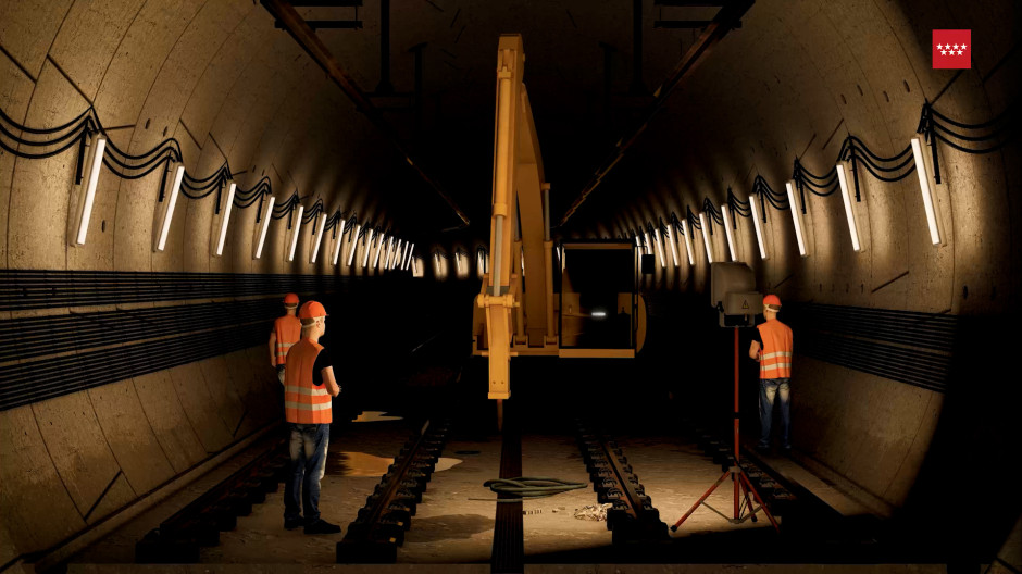 El mecanismo de ingeniería que ha consolidado el túnel de la Línea 7B de Metro