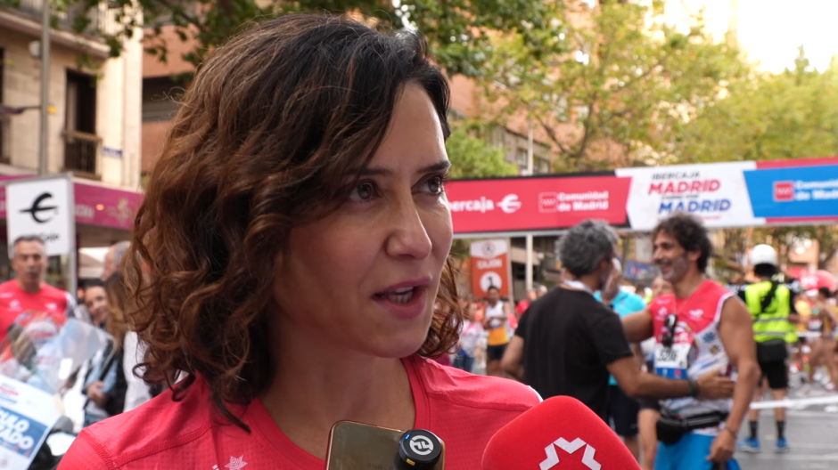 Ayuso carrera Madrid