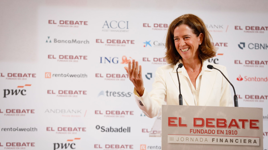 Alejandra Kindelán, en la III Jornada Financiera de El Debate