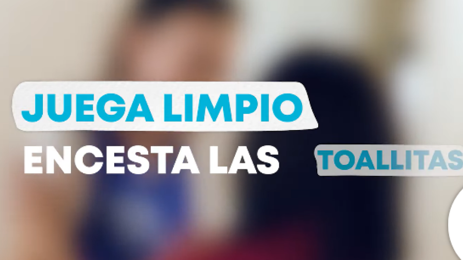 Juega limpio: encesta las toallitas en la papelera