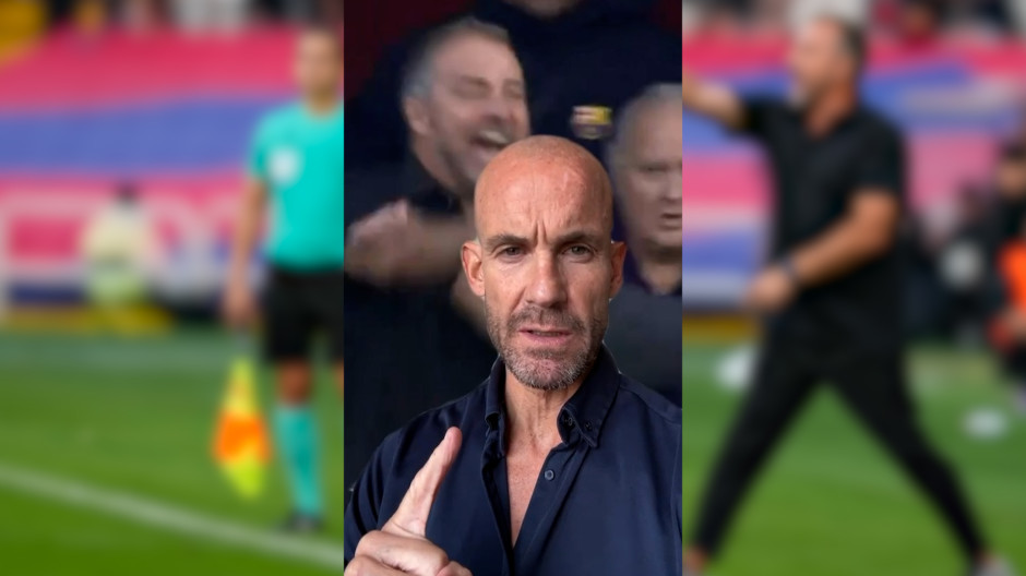 Ramón Fuentes explica por qué y con cuántos partidos se debería sancionar la peineta de Hansi Flick