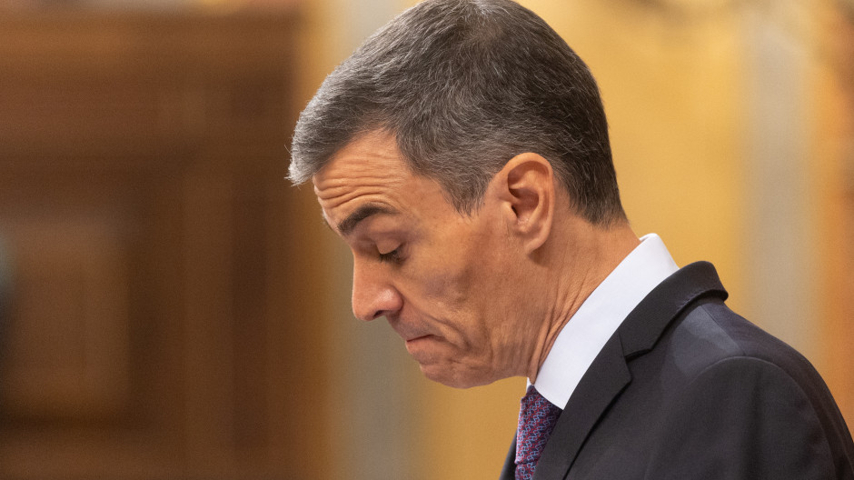 El presidente del Gobierno, Pedro Sánchez