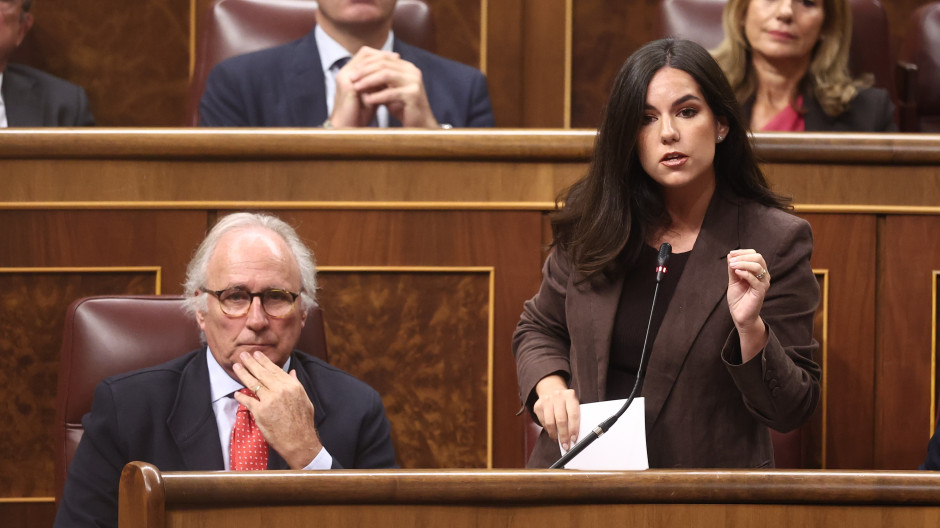 La portavoz de Vox en el Congreso, Pepa Millán