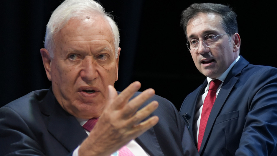 Fotomontaje de Margallo y Albares