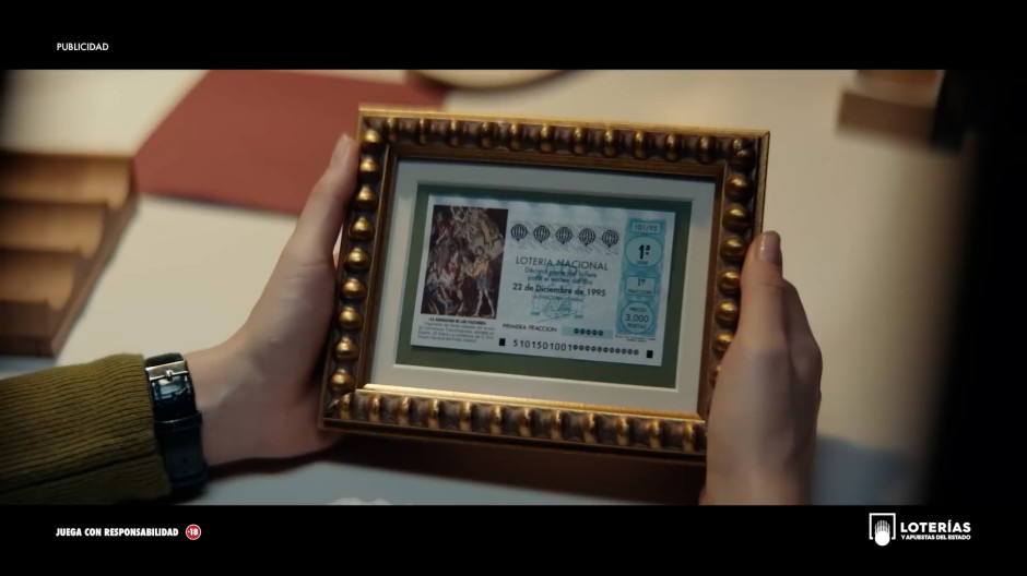 Anuncio Lotería Navidad 2025