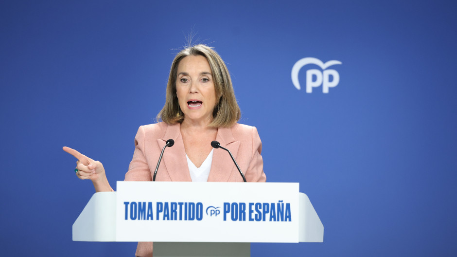La vicesecretaria de Regeneración Institucional del Partido Popular, Cuca Gamarra