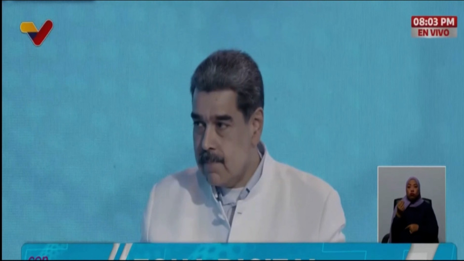 El presidente de Venezuela, Nicolás Maduro