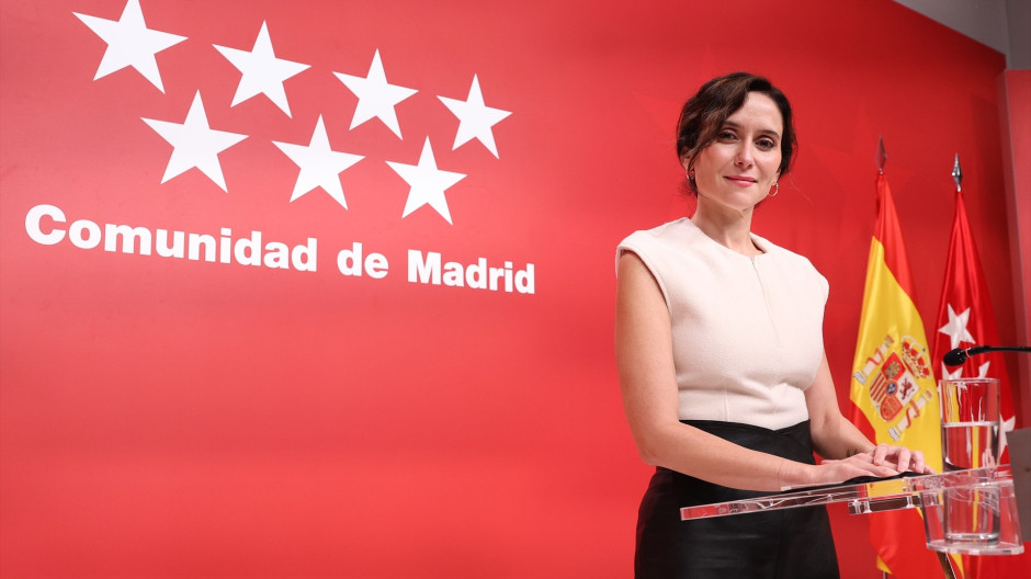 Ayuso declaracion institucional