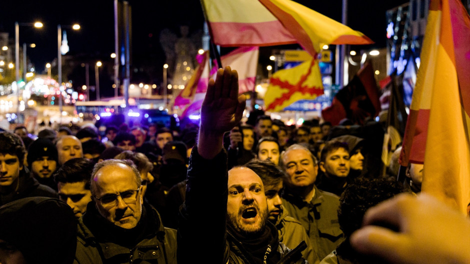 manifestación Falange Madrid