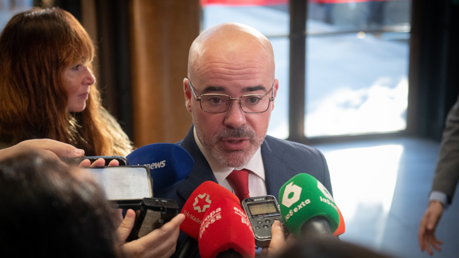 El delegado del Gobierno en Madrid y expresidente de la asociación de afiliados al PSOE Bancal de Rosas, Francisco Martín Aguirre