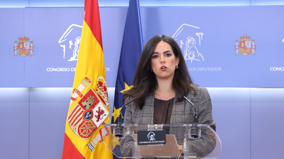 La portavoz de Vox en el Congreso, Pepa Millán