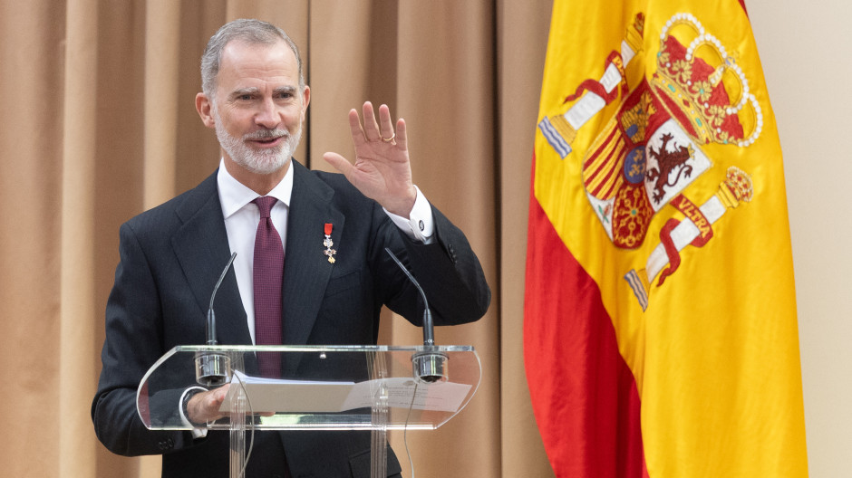 Felipe VI, en directo