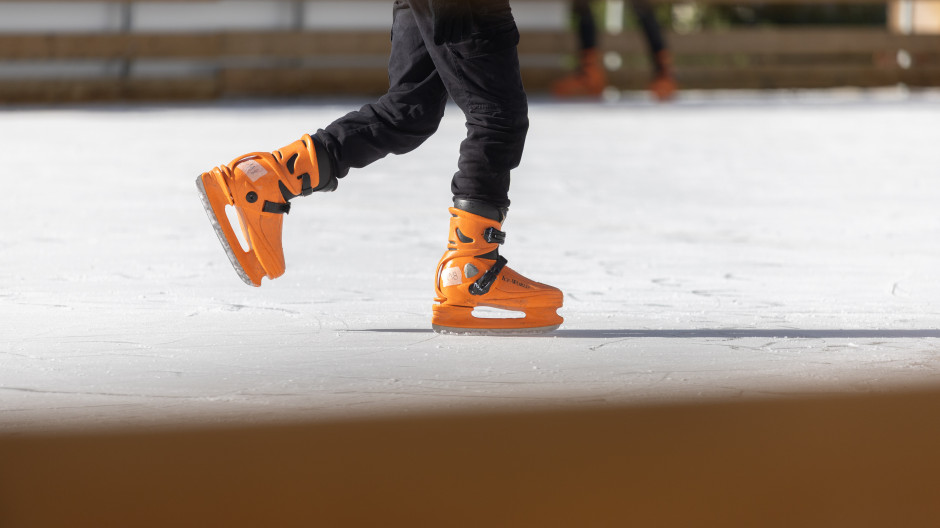 Pista de patinaje en Madrid