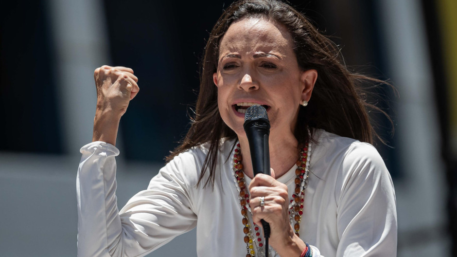 La opositora venezolana, María Corina Machado