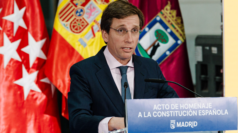 El alcalde de Madrid, José Luis Martínez-Almeida