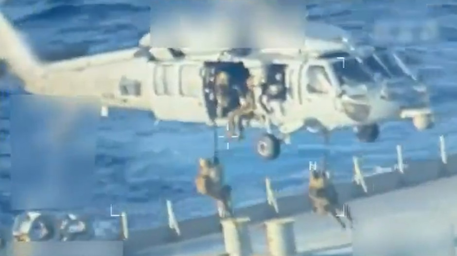 Así fue el abordaje del petrolero incautado por Estados Unidos frente a las costas de Venezuela