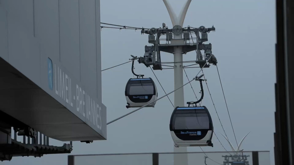 Inaugurado el teleférico urbano más largo de Europa a las afueras de París