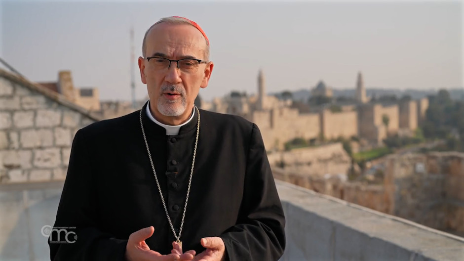 El Patriarca latino de Jerusalén, el cardenal Pierbattista Pizzaballa