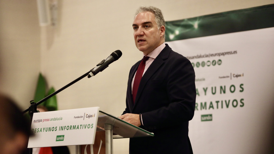 El vicesecretario de Política Autonómica y Local y Análisis Electoral del PP y diputado en el Congreso, Elías Bendodo