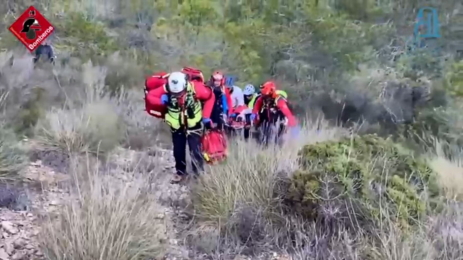 Rescatan a un ciclista de 52 años con una parada cardiorrespiratoria en Tibi (Alicante)