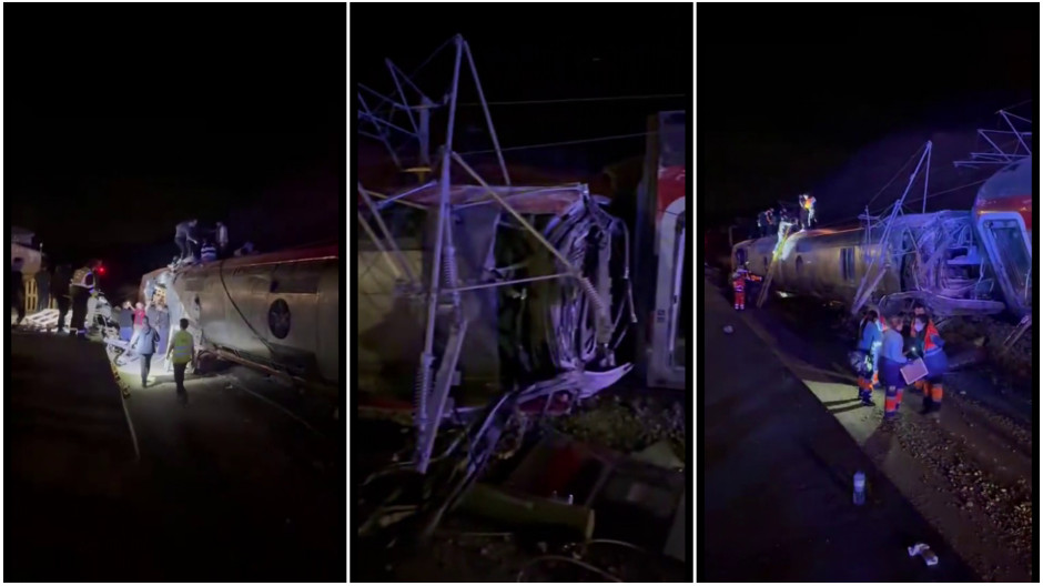 Choque de trenes en Córdoba