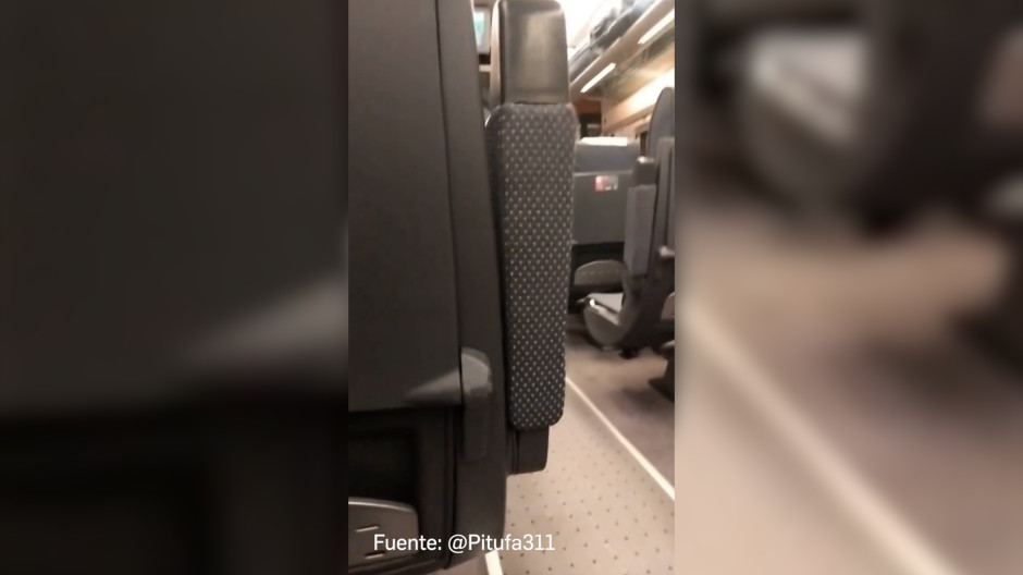 Se vuelve viral el aviso de hace meses de una viajera de ave que compartió las violentas sacudidas de su tren