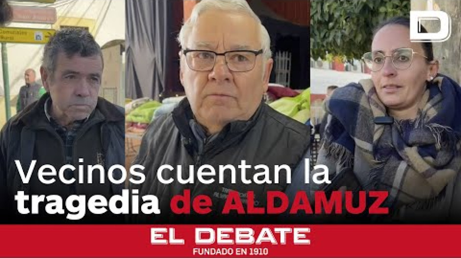El testimonio de varios vecinos de Adamuz que han ayudado en la tragedia