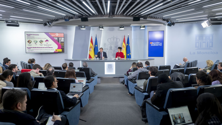 Rueda de prensa posterior al Consejo de Ministros