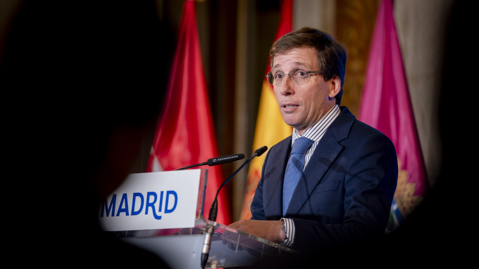El alcalde de Madrid, José Luis Martínez-Almeida