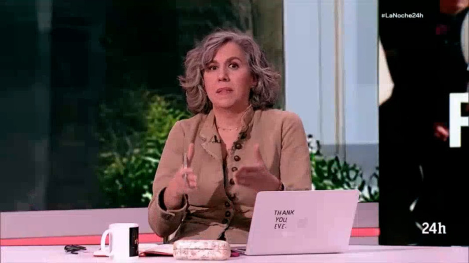 La escritora y filósofa, Irene Lozano, en La Noche de 24 horas