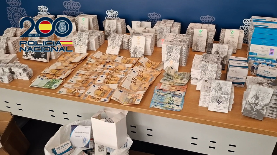 Detienen a tres hombres por traficar con anabolizantes en la provincia de Alicante