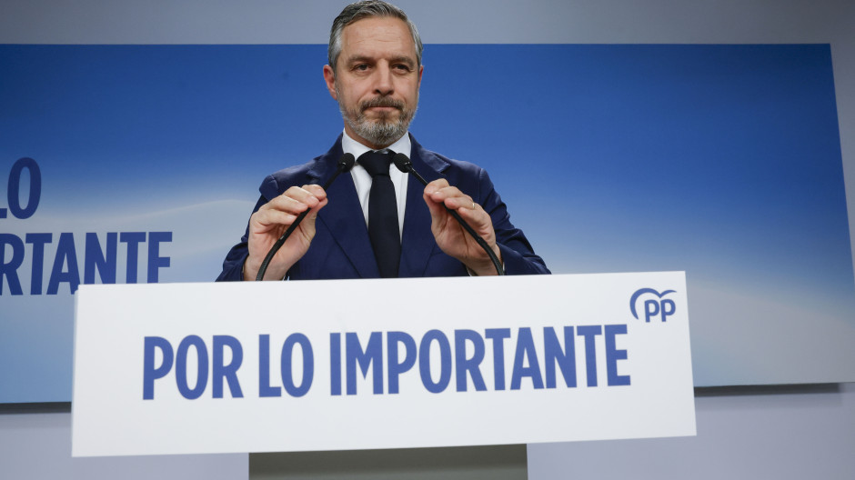 El vicesecretario del PP, Juan Bravo