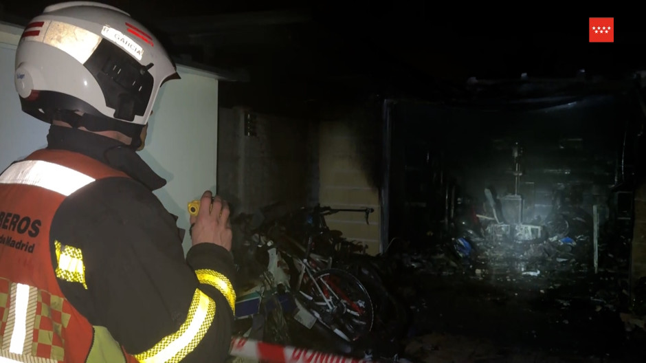 Un padre y sus dos hijos resultan heridos con graves quemaduras en un accidente doméstico