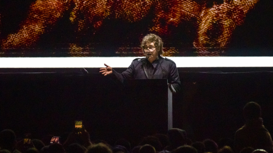 El presidente argentino, Javier Milei