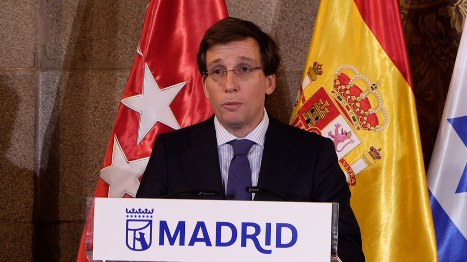 El alcalde de Madrid, José Luis Martínez-Almeida