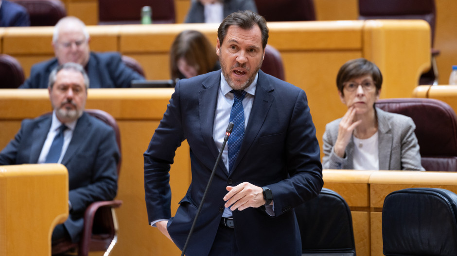 El ministro de Transportes y Movilidad Sostenible, Óscar Puente