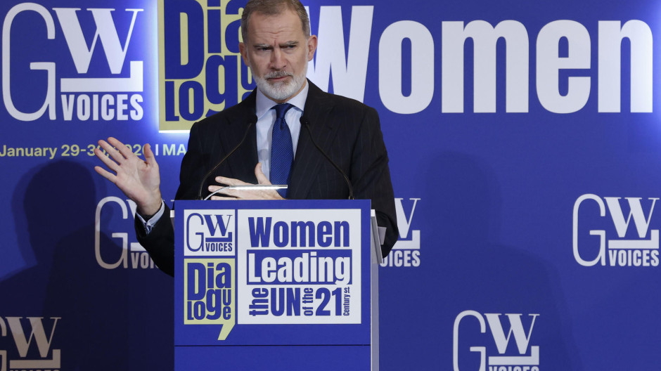 El Rey inaugura el diálogo GWL Voices for Change and Inclusion en la Real Academia de Bellas Artes de San Fernando