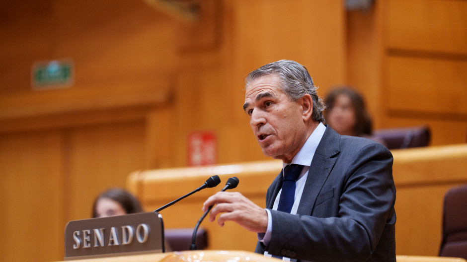 El senador del Partido Popular, Juan José Sanz Vitorio