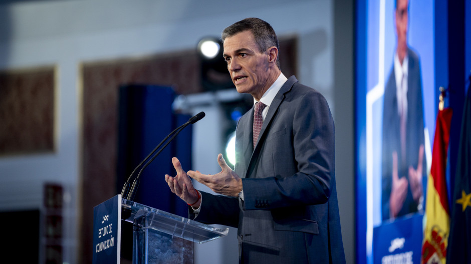 El presidente del Gobierno, Pedro Sánchez