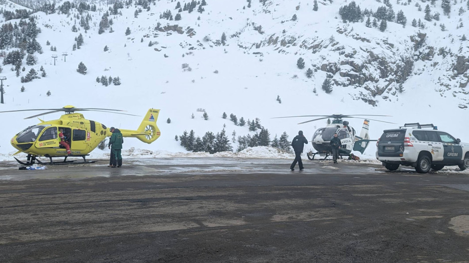 Dos esquiadores fallecidos tras ser arrollados por un alud en el Pirineo aragonés