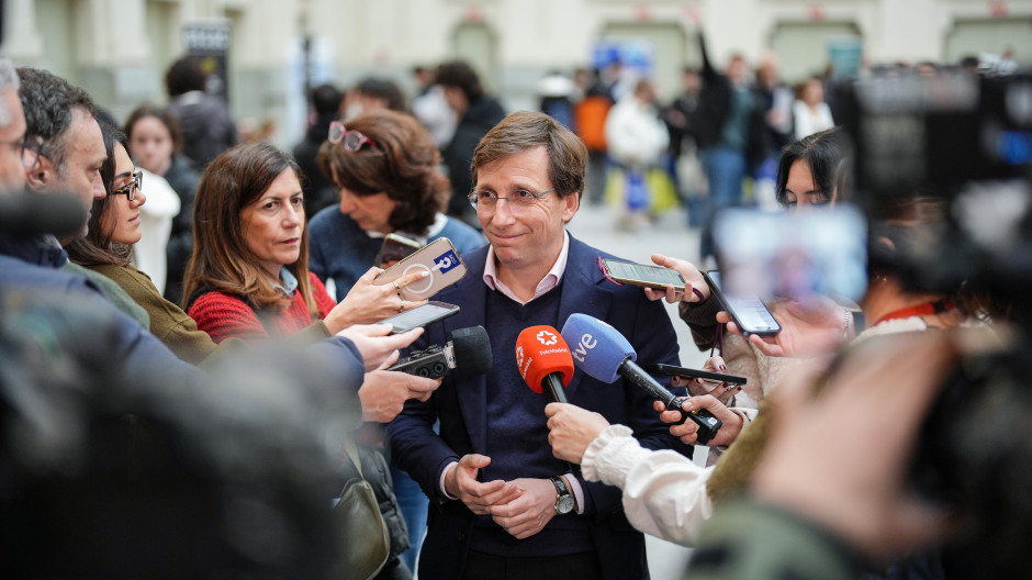 El alcalde de Madrid, José Luis Martínez-Almeida