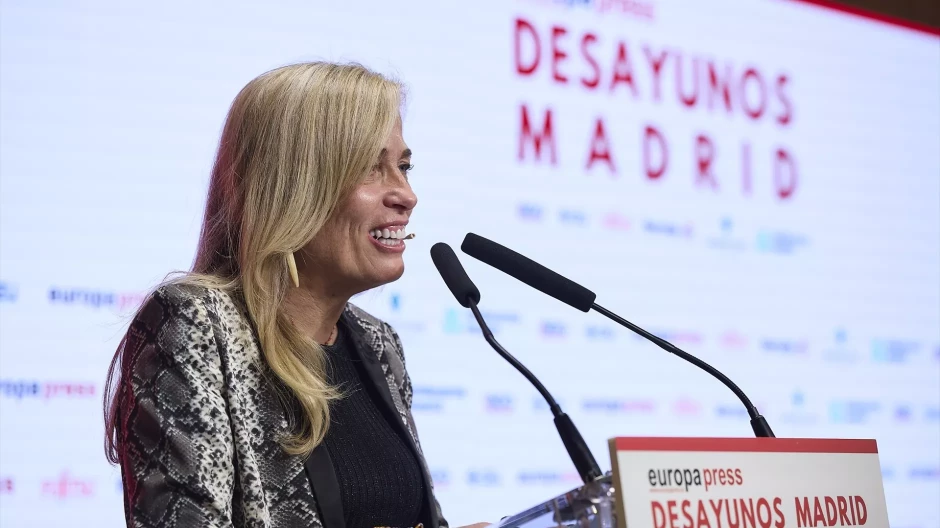 La consejera de Economía, Hacienda y Empleo de la Comunidad de Madrid, Rocío Albert