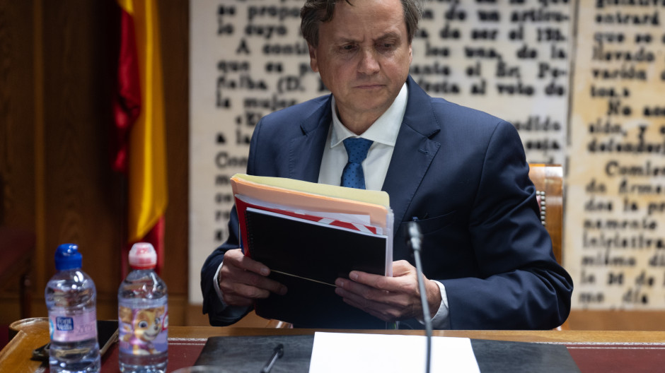 El exdirector general de Obras Públicas, Pedro López