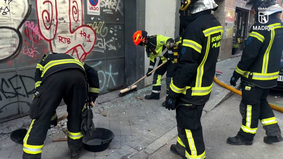 Explosión en Madrid