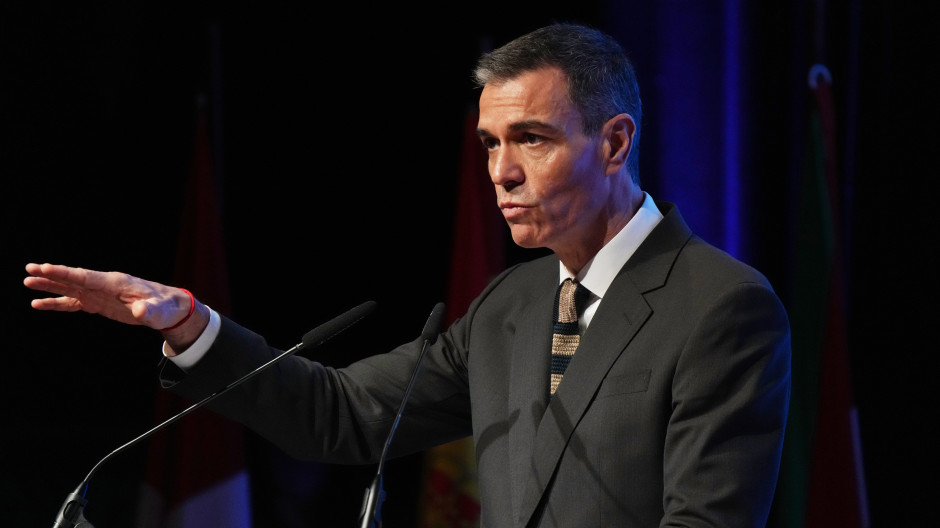 El presidente del Gobierno, Pedro Sánchez
