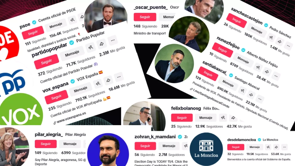 Son muchos los políticos que tienen su propio perfil en la red social TikTok