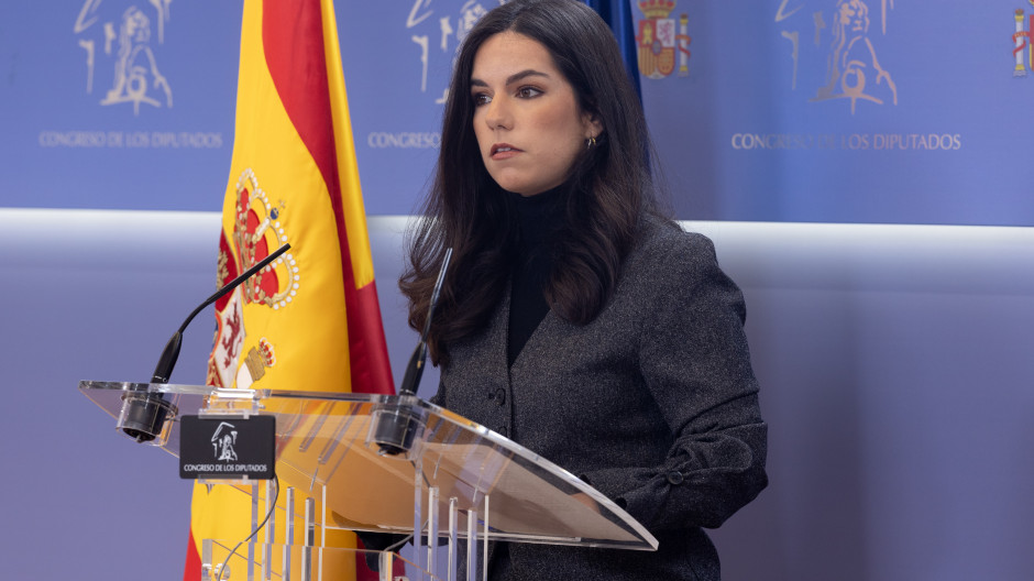 La portavoz de Vox en el Congreso, María José Rodríguez de Millán