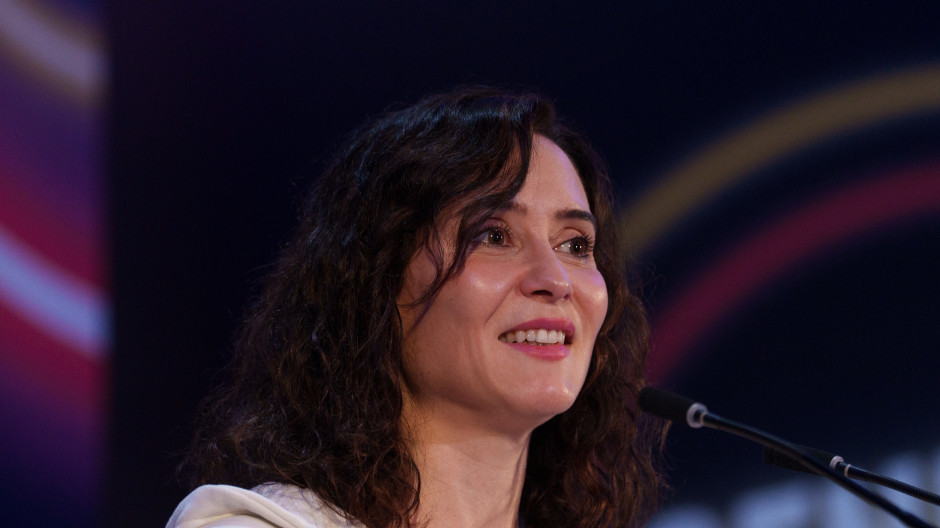 La presidenta de la Comunidad de Madrid, Isabel Díaz Ayuso