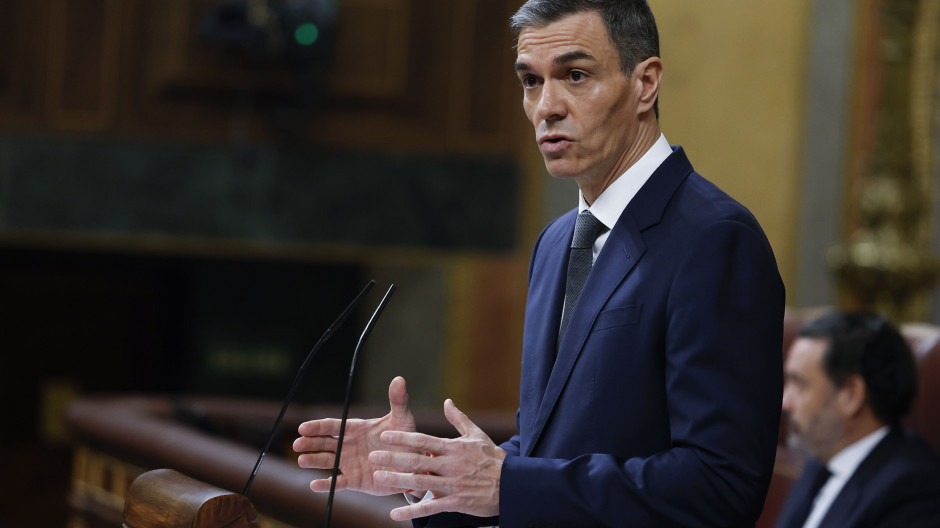 El presidente del Gobierno, Pedro Sánchez